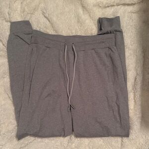 Fabletics Heather Gray Lounge Pants